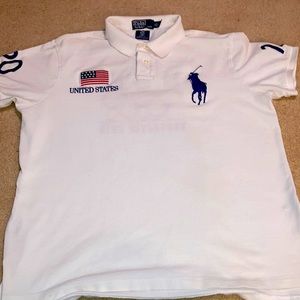 Polo by Ralph Lauren Olympic polo shirt XL